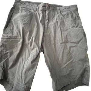 Hawke & Co Mens Gray Dynamic Sport Fiber Hiking Utility Shorts HSW2091C Size 34